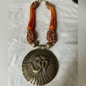 XL OM Pendant Necklace
